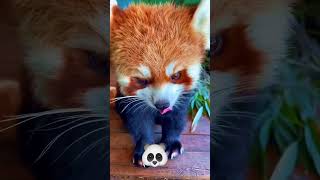 🐼 Cutest Panda Baby Unleashed😍 viral funny shorts viralshorts trending ytshorts panda baby [upl. by Lancey476]