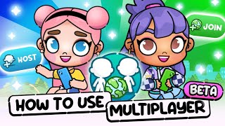 How to Use Multiplayer BETA 🌏🕹️  Avatar World [upl. by Nyrahs]