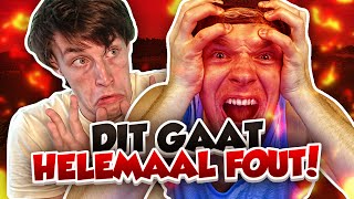 DIT GAAT HELEMAAL FOUT  Minecraft Survival 42 [upl. by Aihtnyc]