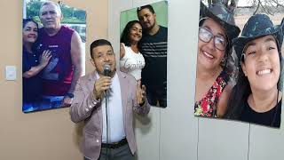 Homenagem de Joelson para o batismo da sua mãe Elismar música Estou em tuas mãos [upl. by Aira]