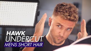 Hawk Undercut  Men short hair for Summer [upl. by Eliot]