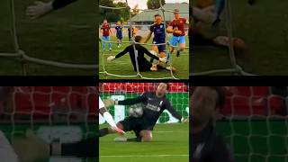 Spot the difference 👀 Alisson Beckers Spread Save vs Scouse GKs 💪 [upl. by Nerual]