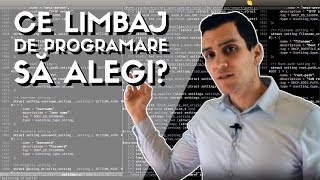 🚩 Ce Limbaj de Programare sa inveti daca esti la inceput   Invata Programare Ep 1 [upl. by Serrano]