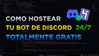 Como Hostear tu Bot de Discord 247 GRATIS en Heroku [upl. by Nnyleuqcaj]