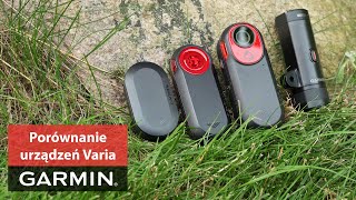 Porównanie urządzeń rowerowych Garmin Varia RVR315 RTL515 RCT715 oraz UT800 [upl. by Asel]