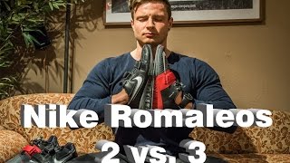 Review Nike Romaleos 2 vs Nike Romaleos 3 [upl. by Perzan]