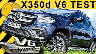 XKlasse X350d V6 TEST amp Fahrbericht  258 PS amp 550Nm  MERCEDES X Klasse  Amarok V6 Gegner [upl. by Itsirc]