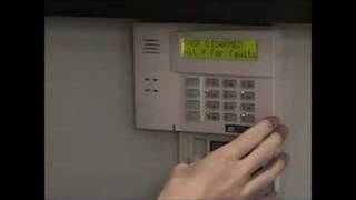 How to bypass a zone on a Honeywell alarm Home Security [upl. by Rance]