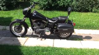 Hardstreet slim saddle bags dyna street bob [upl. by Emmanuel]