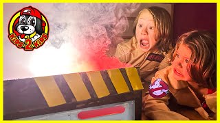 Kids Pretend 👻 CALEB amp ISABEL ARE GHOSTBUSTERS IN REAL LIFE  COMPILATION [upl. by Iolanthe]