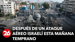 Medio Oriente  El ejército israelí destruyó una mezquita en Gaza [upl. by Stegman]