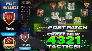 Post Patch  4321 Custom Tactics EA FC24 Ultimate Team  How To Get Easy Qualification During TOTY [upl. by Jallier]