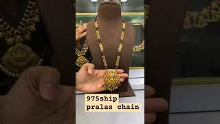 Pralas chain neck set 1075freeshipfashion onlineshopping [upl. by Onaled]