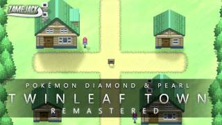 Pokémon Diamond amp Pearl Twinleaf Town Remastered [upl. by Euginimod939]