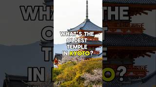 Whats The Oldest Temple in Kyoto Japan 🇯🇵  travel kyoto japan [upl. by Sally136]