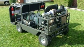 GRV1 DIY Gas Turbine Vehicle [upl. by Gawain]