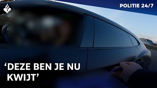 60 kmu te hard rijden in een Lamborghini  POLITIE 247 [upl. by Nohj296]