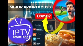 Mejor App IPTV 2024 📺📱  IPTV Smarters Pro  Tutorial [upl. by Latimer]