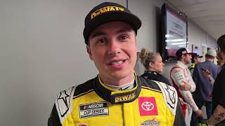 Christopher Bell Joe Gibbs Racing Teammates Look Forward To Darlington [upl. by Myrtice]