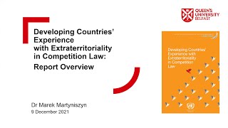 Launch of UNCTAD report on extraterritoriality in competition law enforcement [upl. by Arehahs]