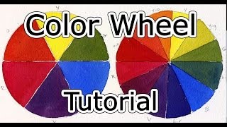 Color Wheel Tutorial  How To Mix Paint [upl. by Itsur]