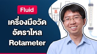 เครื่องมือวัดอัตราไหล Rotameter  Fluid [upl. by Cressida236]