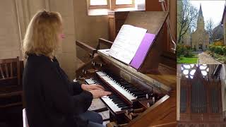 Vierne Toccata en si bémol mineur op 53 nr 6 Gunhild Wolff orgue lÉglise Luthérienne SaintJean [upl. by Ahsimet]