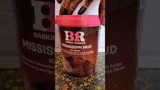 BASKIN ROBBINS  MISSISSIPPI MUD ICECREAM icecream baskinrobbins [upl. by Miguelita]