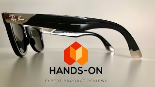 RayBan Wayfarer Sunglasses Review  HandsOn [upl. by Xenos338]