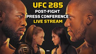 Ciryl Gane reacts to Jon Jones loss “I am really angry”  UFC 285 postfight press conference [upl. by Meter773]