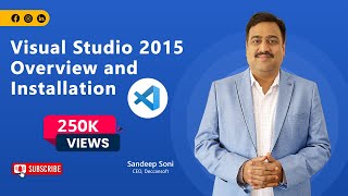 How to install Visual Studio 2015  Its Overview and Installation process Part  1 [upl. by Enehpets]