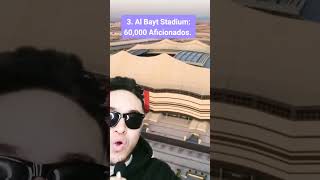 Top 5 mejores ESTADIOS Qatar 2022 [upl. by Yert]