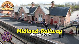 Visit to Midland Railway Derbyshire [upl. by Tonneson]