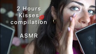 ASMR 2 HOURS KISSES COMPILATION 💋 [upl. by Naeroled218]