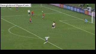 WM 2010 Deutschland Spanien Toni Kroos Chance [upl. by Aleihs]