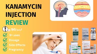 Kanamycin injection  Kanamycin Mechanism of Action  Kanamycin Sulfate  Aminoglycoside Antibiotics [upl. by Nomrej]