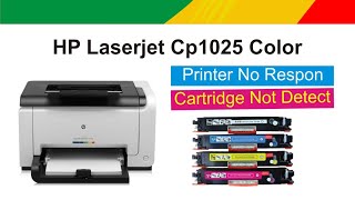 Cara mnegatasi printer blinking all color pada Hp laserjet CP1025 [upl. by Loralyn]