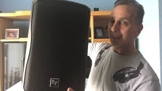 QSC CP8 Speaker Unboxing and demo review [upl. by Button]