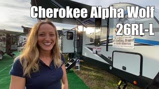 2021 Forest River RVCherokee Alpha Wolf26RLL [upl. by Raseta63]