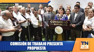 Comisión de Trabajo presenta propuesta [upl. by Alegna62]