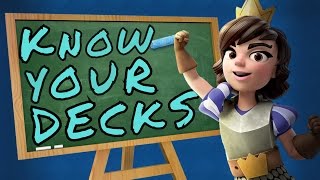 Clash Royale  KNOW YOUR DECK ARCHETYPES [upl. by Onateag65]