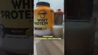 Unboxing Avvatar Malai Kulfi Flavour 2kg Whey Protein protein asmrunboxing fitnesscreatine ego [upl. by Elbam]