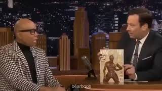 A DRAG QUEEN RuPaul at Jimmy Fallon [upl. by Marrin]