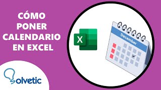 Como Poner Calendario en Excel [upl. by Merri209]