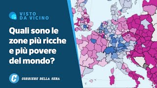 Ricchi e poveri d’Europa ecco la mappa delle diseguaglianze [upl. by Rector614]