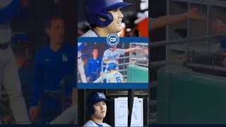 Dodgers bat boy saves Shohei Ohtani from being hit 😳 Shorts Short [upl. by Basia]