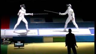 Fencing CWCH 2010 Womens Epee Goldmedal Match [upl. by Martguerita]