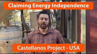 Couple Downsized And Built OffGrid Tiny Home On Dream Property  Claiming Energy Independence [upl. by Anovahs]