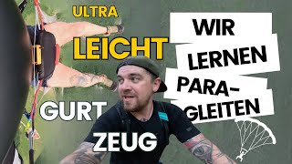 Manuels neues Gleitschirm Gurtzeug Hike amp Fly Probeflug am Schoberstein EN Subtitles [upl. by Dehlia]