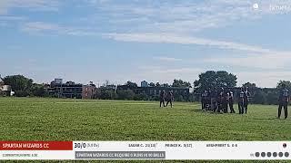 Live Cricket Match  Titan United vs Spartan Wizards CC  22Sep24 0841 AM 20 overs  2024 Cricket [upl. by Painter313]